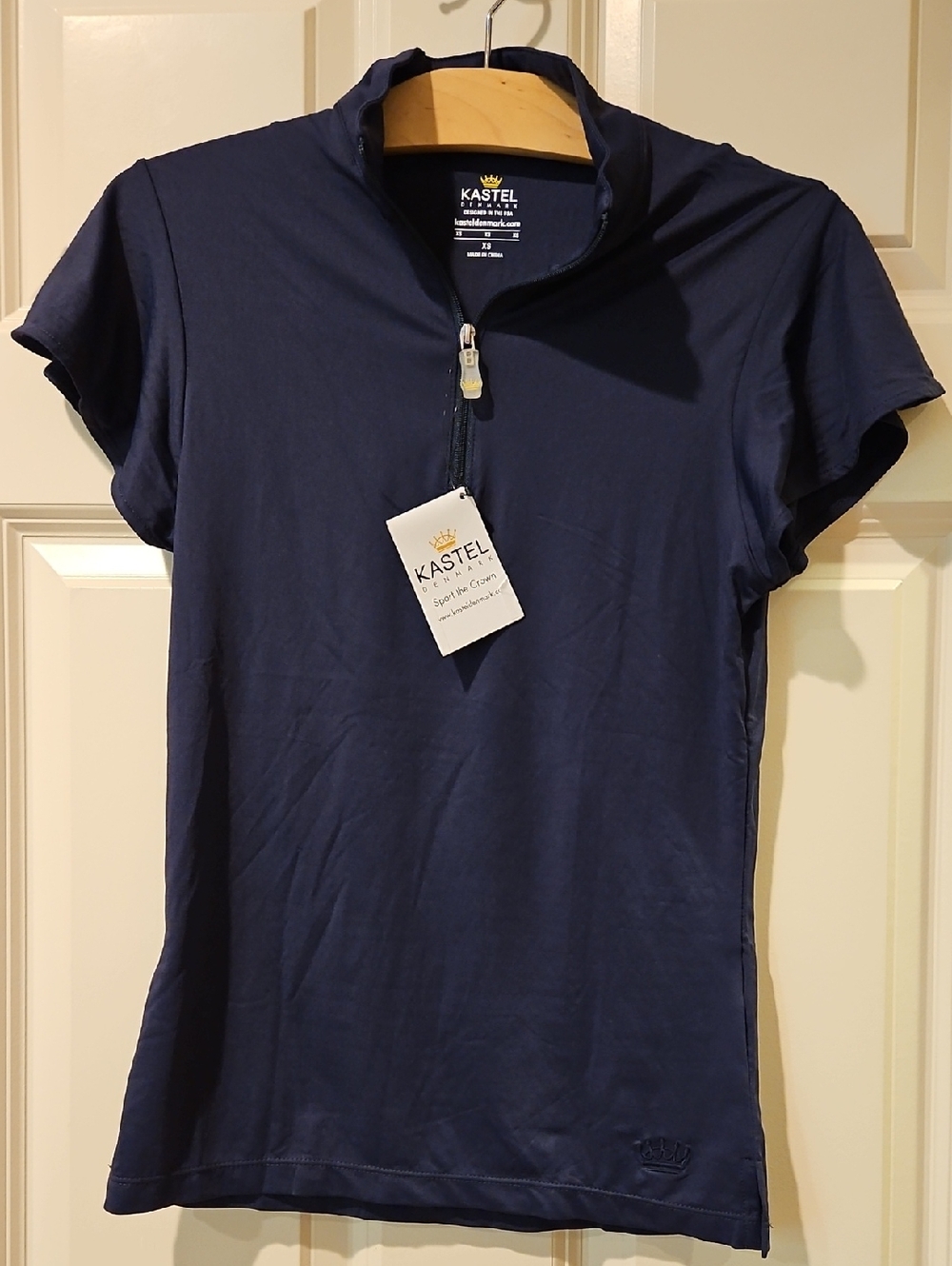 New Kastel Denmark Flutter Cap Sleeve Top XS